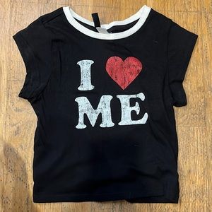 h&m I ❤️ ME baby tee size xs/s